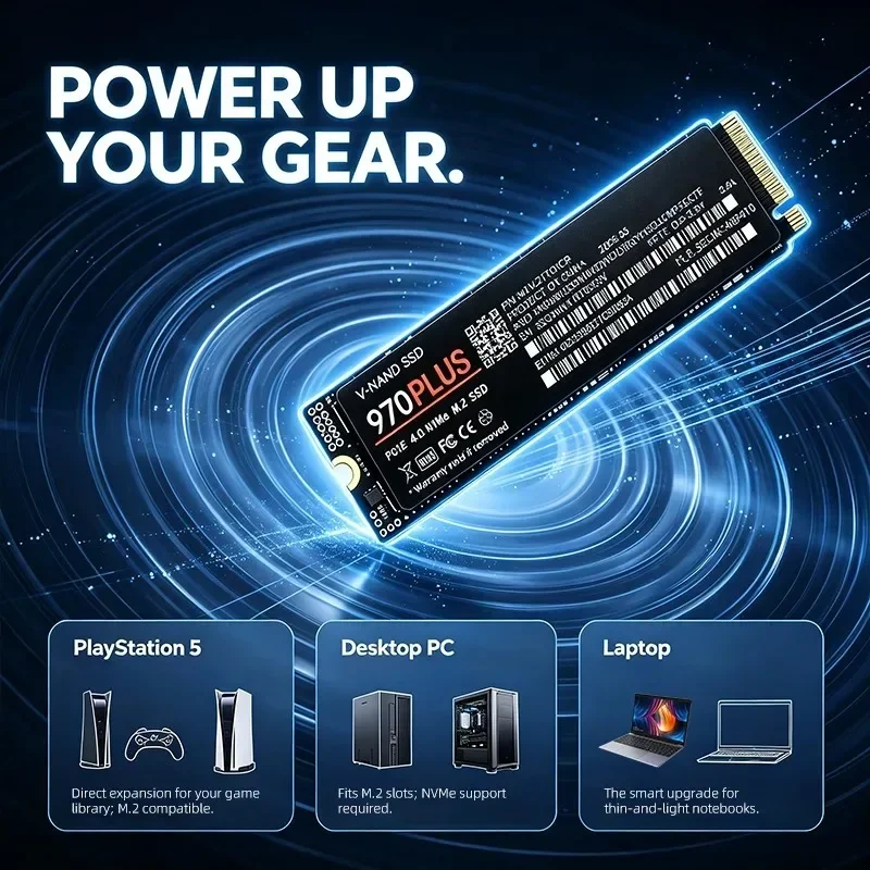 970 PRO 7300MB/s PCIe 4.0 X4 M - M.2 Nvme 4Tb Pcie 4.0 Ssd recension och pris