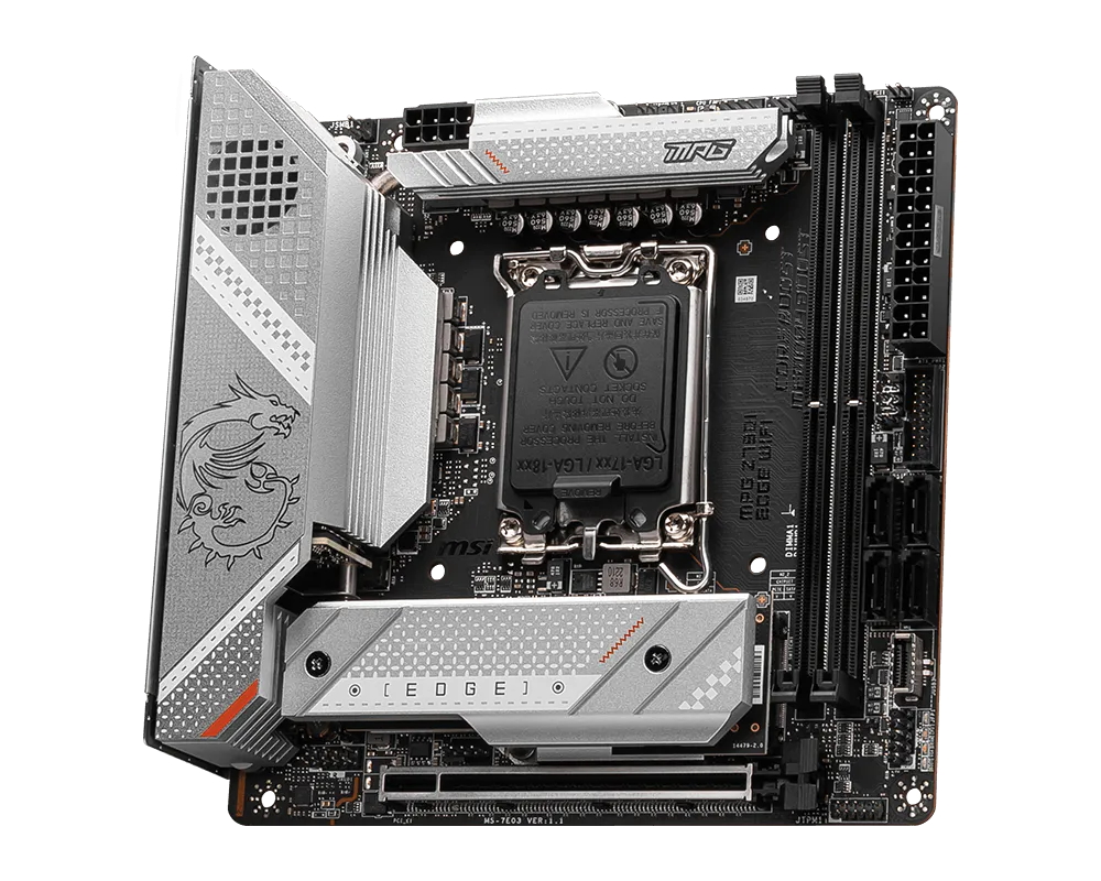 MSI MPG Z790I EDGE WIFI Mother - Lga 1700 Ddr5 Itx Motherboard recension och pris